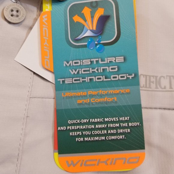 Pacific Trail Performance Woven Long Sleeve Shirt Mens XL - Picture 4 of 8